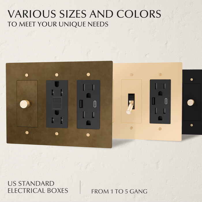 Custom Brass Light Switch (Build Your Own)