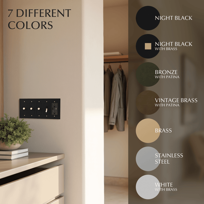 Custom Brass Light Switch (Build Your Own)