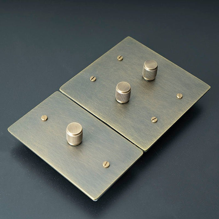 Custom Brass Light Switch (Build Your Own) - Simprolos