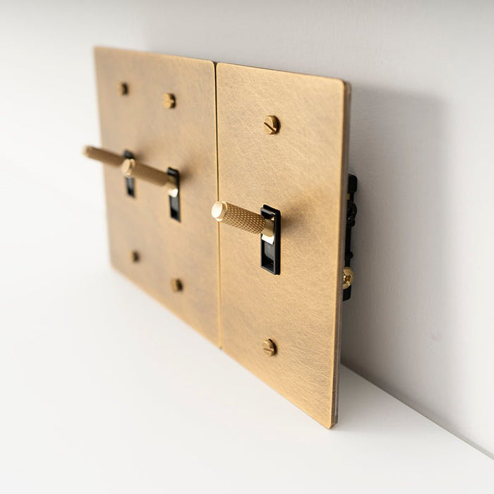 Custom Brass Light Switch (Build Your Own) - Simprolos