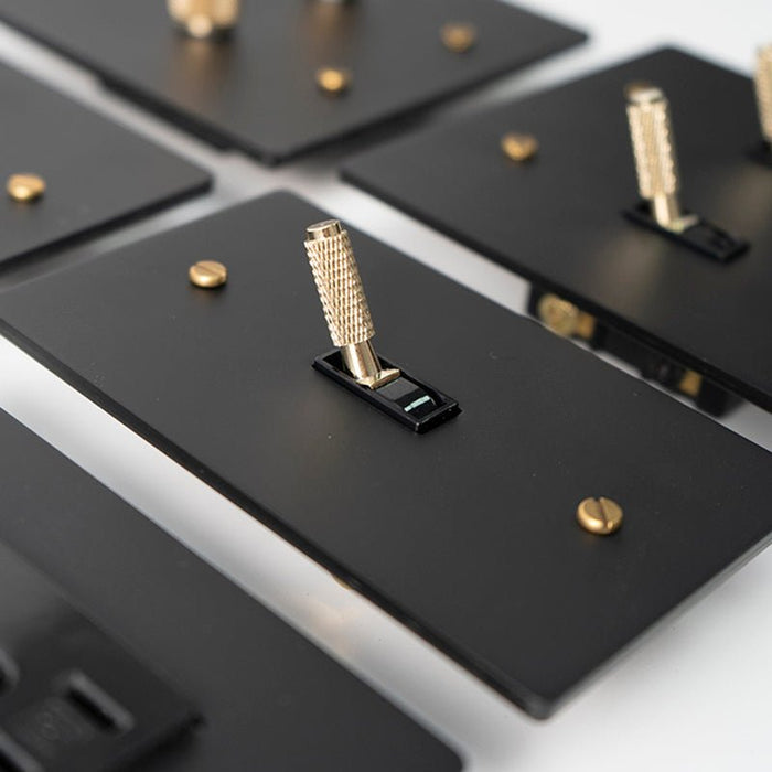 Custom Brass Light Switch (Build Your Own) - Simprolos