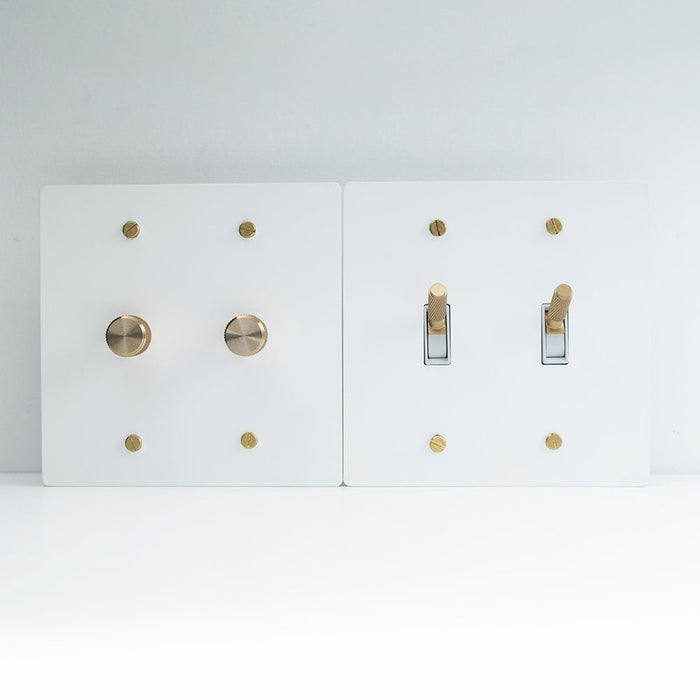 Custom Brass Light Switch (Build Your Own) - Simprolos
