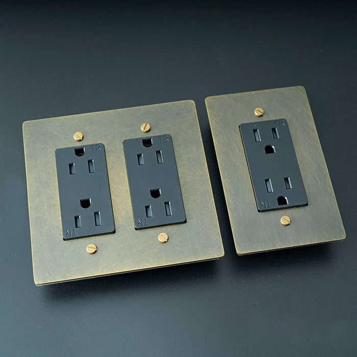 Custom Brass Light Switch (Build Your Own) - Simprolos