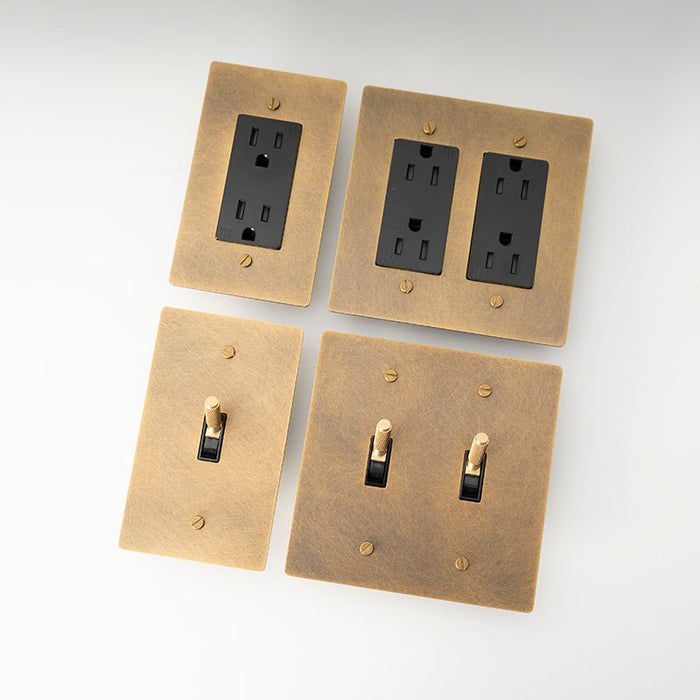 Custom Brass Light Switch (Build Your Own) - Simprolos