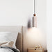Cylinder Wood Bead Pendant Light - Simprolos