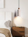 Cylinder Wood Bead Pendant Light - Simprolos