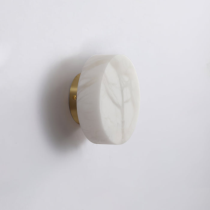 Cylindrical Alabaster Wall Light - Simprolos
