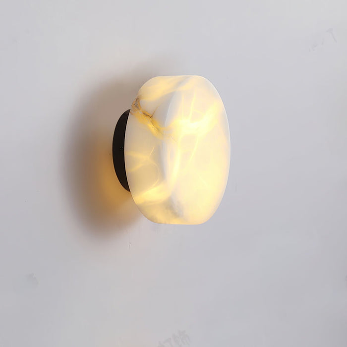 Cylindrical Alabaster Wall Light - Simprolos