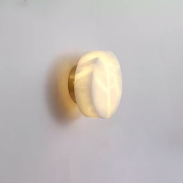 Cylindrical Alabaster Wall Light - Simprolos