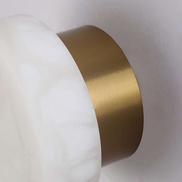 Cylindrical Alabaster Wall Light - Simprolos