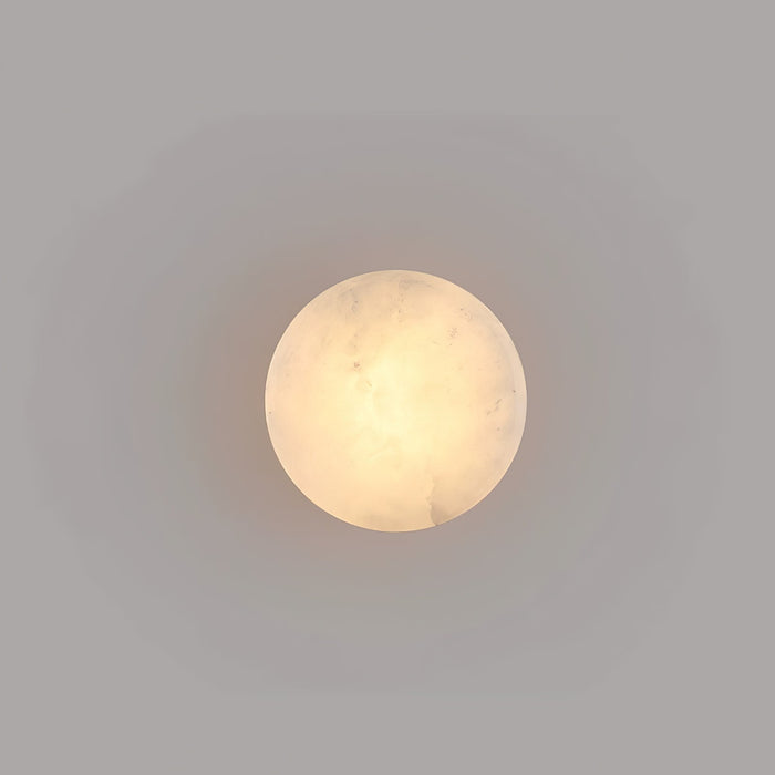 Cylindrical Alabaster Wall Light - Simprolos