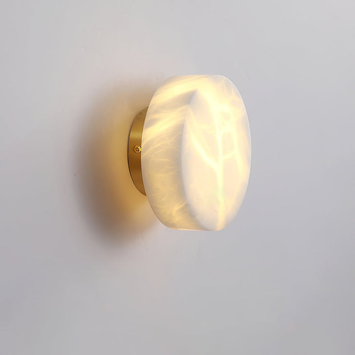Cylindrical Alabaster Wall Light - Simprolos