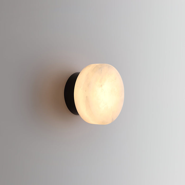 Cylindrical Alabaster Wall Light - Simprolos