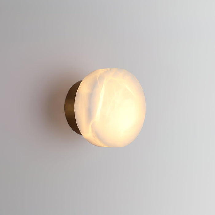 Cylindrical Alabaster Wall Light - Simprolos