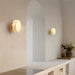 Cylindrical Alabaster Wall Light - Simprolos