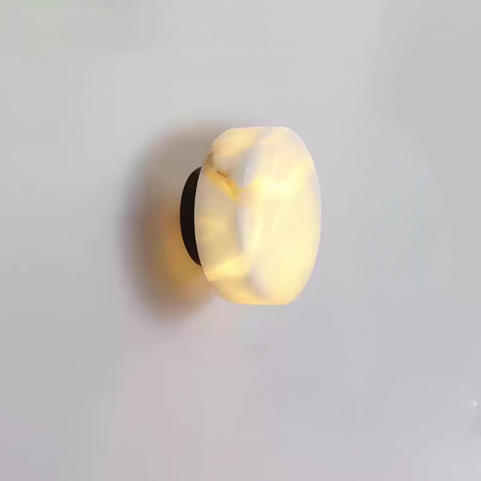 Cylindrical Alabaster Wall Light - Simprolos