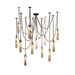 Cylindrical Cluster Alabaster Chandelier - Simprolos