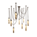 Cylindrical Cluster Alabaster Chandelier - Simprolos