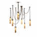 Cylindrical Cluster Alabaster Chandelier - Simprolos