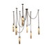 Cylindrical Cluster Alabaster Chandelier - Simprolos