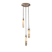 Cylindrical Cluster Alabaster Chandelier - Simprolos
