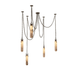 Cylindrical Cluster Alabaster Chandelier - Simprolos