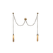 Cylindrical Cluster Alabaster Chandelier - Simprolos