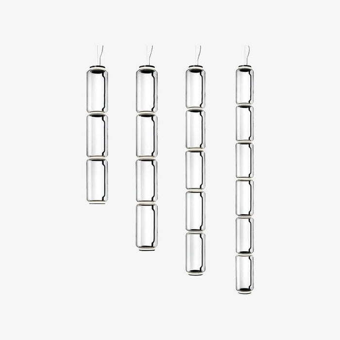Cylindrical LED Pendant Light Simprolos