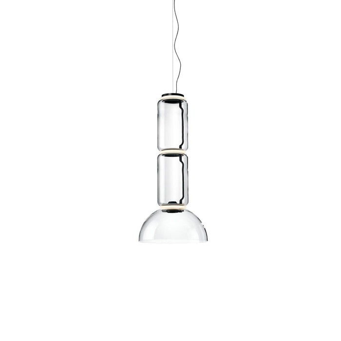 Cylindrical LED Pendant Light Simprolos