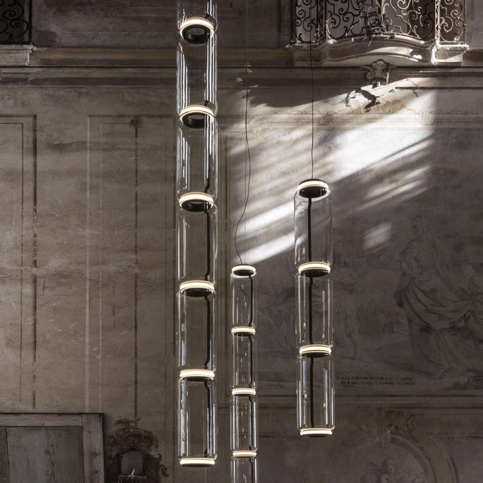 Cylindrical LED Pendant Light Simprolos