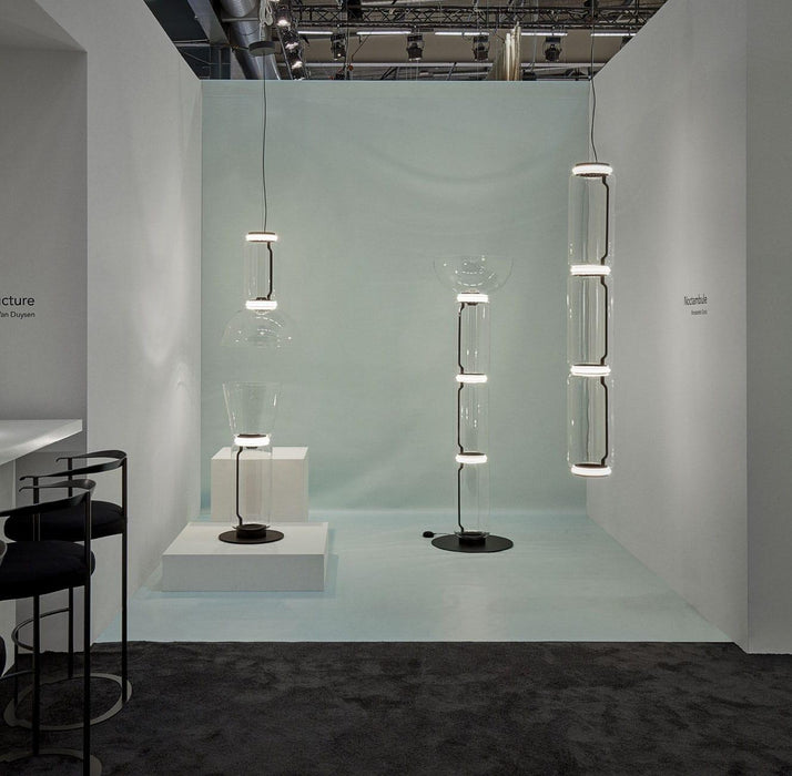 Cylindrical LED Pendant Light Simprolos
