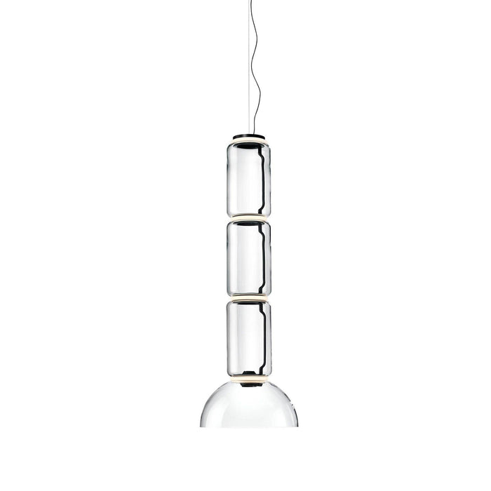 Cylindrical LED Pendant Light Simprolos