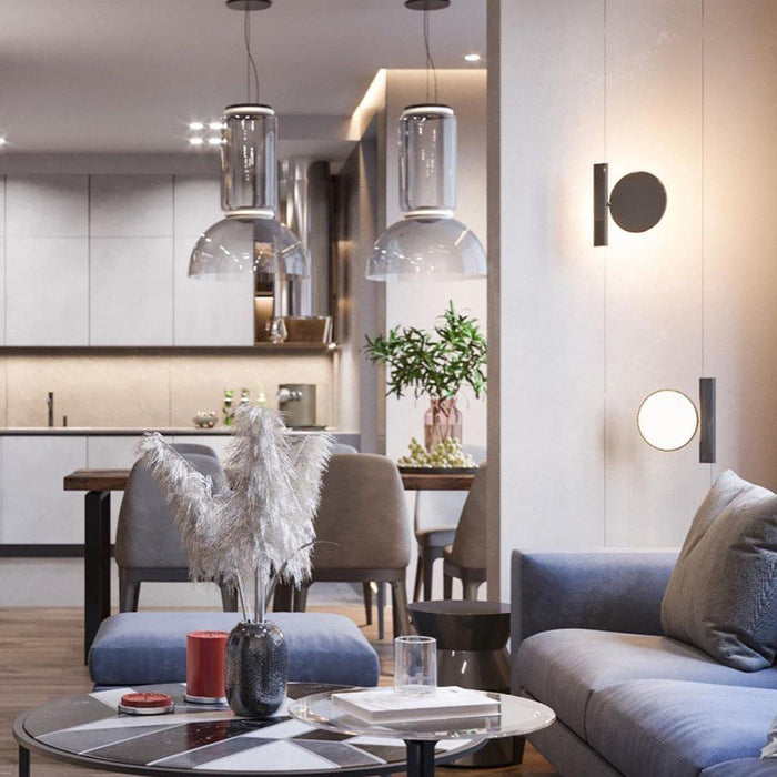 Cylindrical LED Pendant Light Simprolos