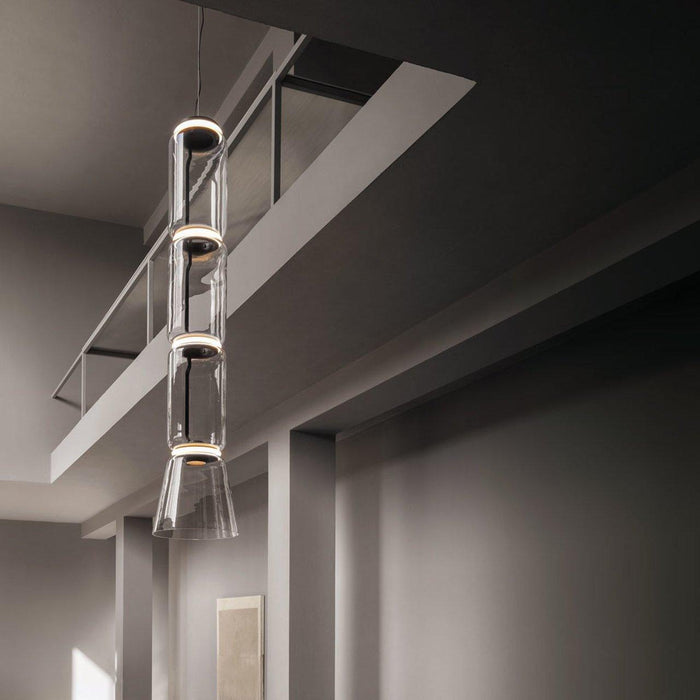 Cylindrical LED Pendant Light Simprolos