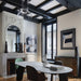 Cylindrical LED Pendant Light Simprolos