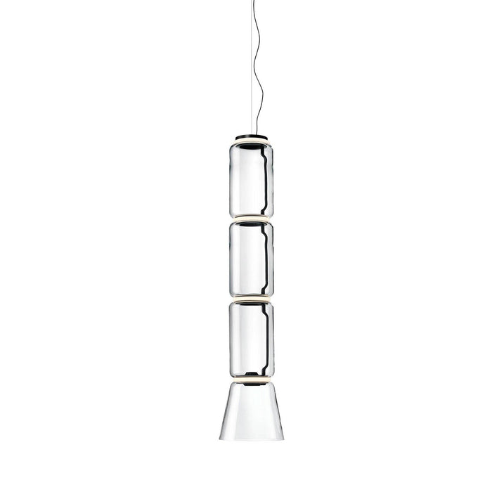 Cylindrical LED Pendant Light Simprolos