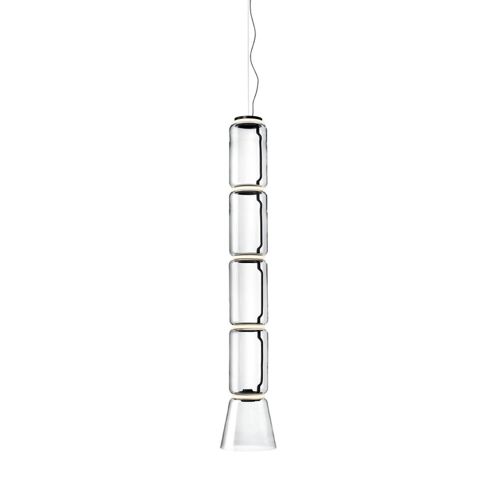Cylindrical LED Pendant Light Simprolos