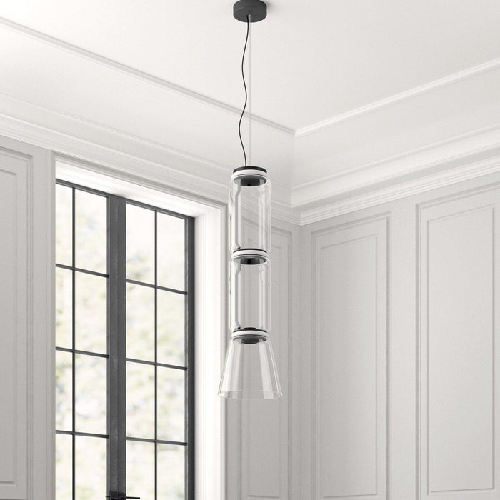 Cylindrical LED Pendant Light Simprolos
