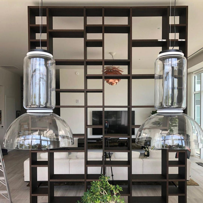 Cylindrical LED Pendant Light Simprolos