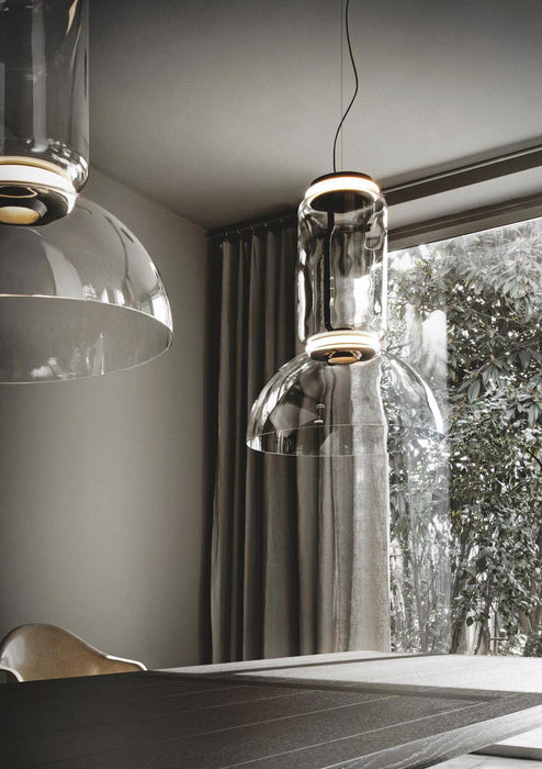 Cylindrical LED Pendant Light Simprolos
