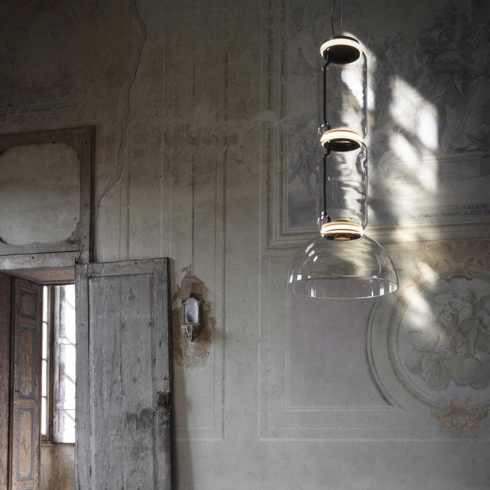 Cylindrical LED Pendant Light Simprolos