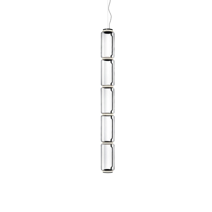 Cylindrical LED Pendant Light Simprolos