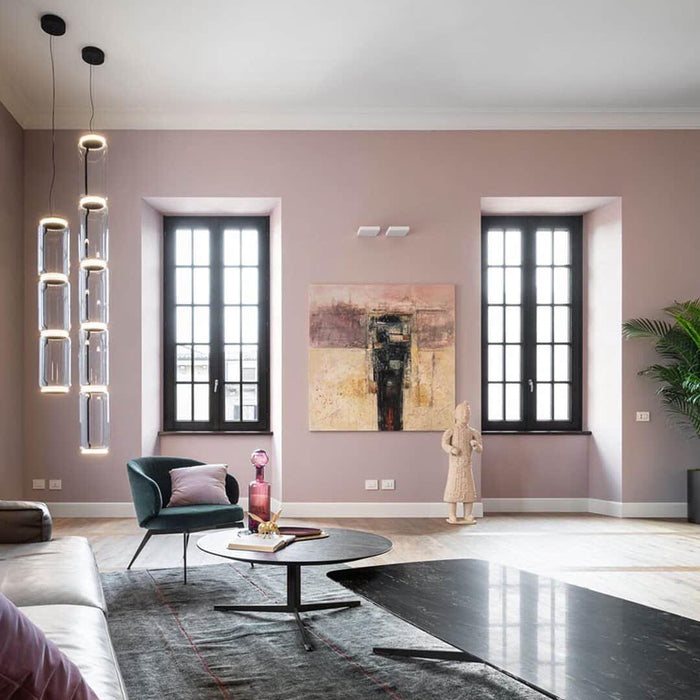 Cylindrical LED Pendant Light Simprolos