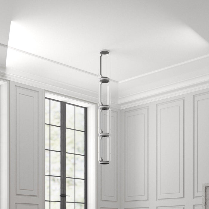 Cylindrical LED Pendant Light Simprolos