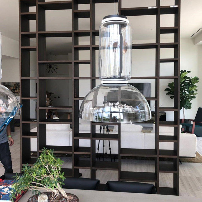 Cylindrical LED Pendant Light Simprolos