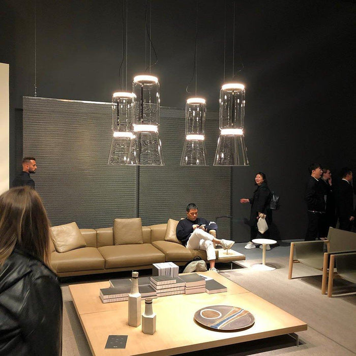 Cylindrical LED Pendant Light Simprolos