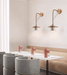 Cylindrical Stone Sconce - Simprolos
