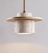 Cylindrical Stone Sconce - Simprolos