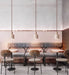 Cylindrical Travertine Pendant Lamp - Simprolos
