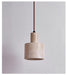 Cylindrical Travertine Pendant Lamp - Simprolos